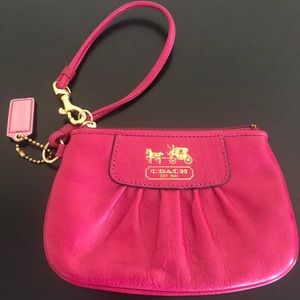 Small Coach Wristlet